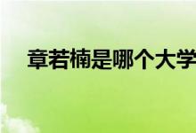 章若楠是哪個(gè)大學(xué)畢業(yè)的（章若楠是誰）