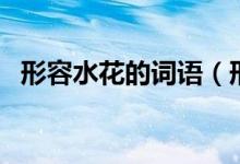 形容水花的詞語（形容水花的詞語有哪些）