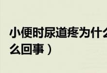 小便時尿道疼為什么（小便的時候尿道疼是怎么回事）