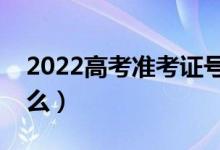 2022高考準(zhǔn)考證號(hào)怎么查座位號(hào)（方法是什么）
