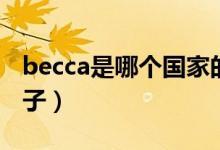becca是哪個國家的（becca是哪個國家的牌子）