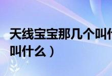 天線(xiàn)寶寶那幾個(gè)叫什么名字（天線(xiàn)寶寶的名字叫什么）