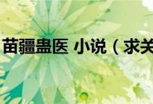 苗疆蠱醫(yī) 小說(shuō)（求關(guān)于苗人苗疆巫蠱的小說(shuō)）