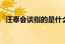 汪辜會(huì)談指的是什么（汪辜會(huì)談指的是誰(shuí)）