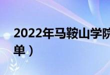 2022年馬鞍山學(xué)院有哪些專業(yè)（開(kāi)設(shè)專業(yè)名單）