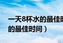一天8杯水的最佳時間圖片壁紙（一天8杯水的最佳時間）