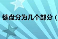 鍵盤分為幾個部分（104鍵鍵盤分幾個鍵區(qū)）