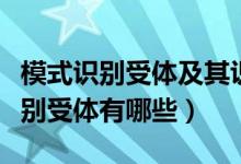 模式識(shí)別受體及其識(shí)別的配體（常見的模式識(shí)別受體有哪些）