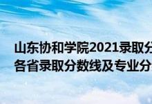 山東協(xié)和學院2021錄取分數(shù)線?？疲ㄉ綎|協(xié)和學院2021年各省錄取分數(shù)線及專業(yè)分數(shù)線）