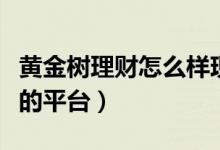 黃金樹理財(cái)怎么樣現(xiàn)在（黃金樹理財(cái)是什么樣的平臺(tái)）