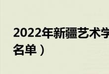 2022年新疆藝術(shù)學(xué)院有哪些專業(yè)（開設(shè)專業(yè)名單）