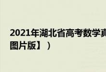 2021年湖北省高考數(shù)學(xué)真題（2022年湖北高考數(shù)學(xué)試題【圖片版】）