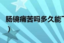 腸鏡痛苦嗎多久能下床（腸鏡痛苦嗎多長(zhǎng)時(shí)間）