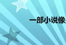 一部小說像是懇求大師不要