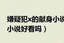嫌疑犯x的獻身小說txt下載（嫌疑犯x的獻身小說好看嗎）