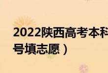 2022陜西高考本科提前批志愿填報(bào)時(shí)間（幾號(hào)填志愿）