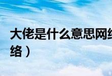 大佬是什么意思網(wǎng)絡(luò)用語（大佬是什么意思網(wǎng)絡(luò)）