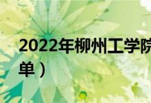 2022年柳州工學院有哪些專業(yè)（開設(shè)專業(yè)名單）