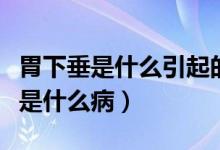 胃下垂是什么引起的怎么治療效果好（胃下垂是什么?。?class=