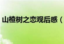 山楂樹(shù)之戀觀(guān)后感（看山楂樹(shù)之戀有感范文）