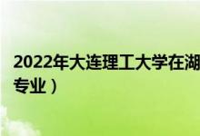 2022年大連理工大學在湖北招生計劃及招生人數(shù)（都招什么專業(yè)）