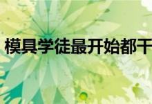 模具學(xué)徒最開(kāi)始都干什么（模具是干什么的）