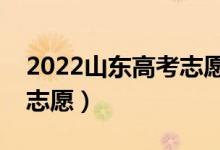 2022山東高考志愿填報(bào)時(shí)間（幾月幾號(hào)填報(bào)志愿）