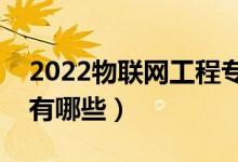 2022物聯(lián)網(wǎng)工程專業(yè)主要學(xué)什么（就業(yè)方向有哪些）