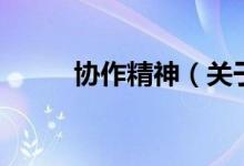 協(xié)作精神（關(guān)于協(xié)作精神的介紹）