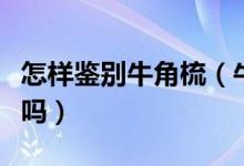 怎樣鑒別牛角梳（牛角梳可以放水里辨認(rèn)真假嗎）