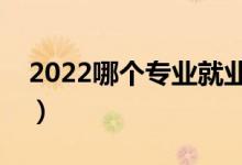 2022哪個專業(yè)就業(yè)前景好（學(xué)什么好找工作）
