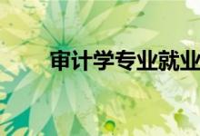 審計學(xué)專業(yè)就業(yè)形勢（好找工作嗎）