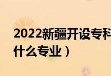2022新疆開設專科的本科大學有哪些（都有什么專業(yè)）