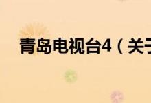 青島電視臺(tái)4（關(guān)于青島電視臺(tái)4的介紹）
