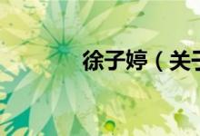 徐子婷（關于徐子婷的介紹）