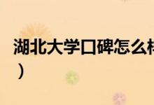湖北大學(xué)口碑怎么樣好就業(yè)嗎（全國排名第幾）