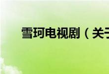 雪珂電視劇（關于雪珂電視劇的介紹）
