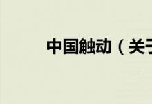 中國(guó)觸動(dòng)（關(guān)于中國(guó)觸動(dòng)的介紹）