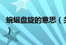 蜿蜒盤旋的意思（關(guān)于蜿蜒盤旋的意思的介紹）