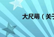 大尺萌（關于大尺萌的介紹）