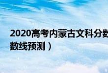 2020高考內(nèi)蒙古文科分數(shù)線（2022內(nèi)蒙古高考文科一本分數(shù)線預測）