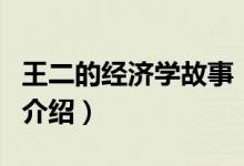 王二的經(jīng)濟學故事（關于王二的經(jīng)濟學故事的介紹）
