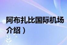 阿布扎比國際機(jī)場（關(guān)于阿布扎比國際機(jī)場的介紹）