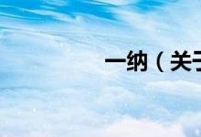 一納（關(guān)于一納的介紹）