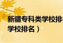 新疆?？祁悓W(xué)校排名（2022年新疆十大?？茖W(xué)校排名）