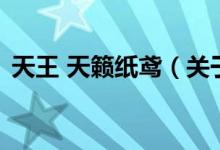 天王 天籟紙鳶(關(guān)于天王 天籟紙鳶的介紹)