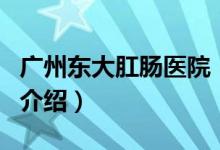 廣州東大肛腸醫(yī)院（關(guān)于廣州東大肛腸醫(yī)院的介紹）