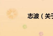 志波（關于志波的介紹）