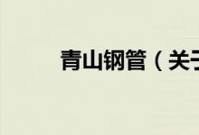 青山鋼管（關(guān)于青山鋼管的介紹）