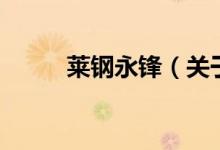 萊鋼永鋒（關(guān)于萊鋼永鋒的介紹）